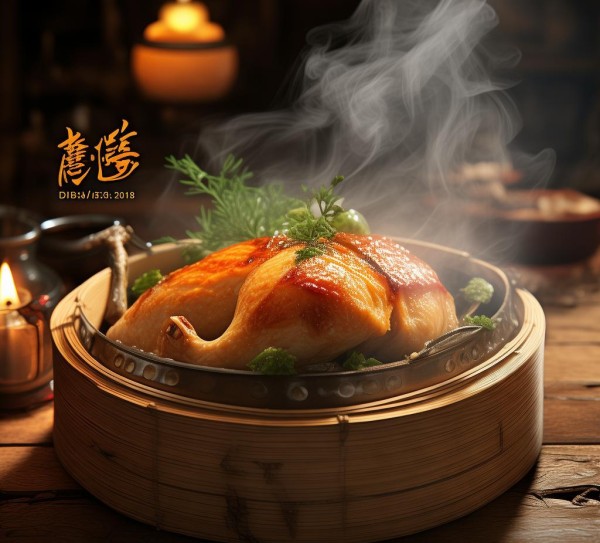 宝庆子粑蒸鸡，DB43/T 1572.11-2018标准下的传统烹饪艺术揭秘